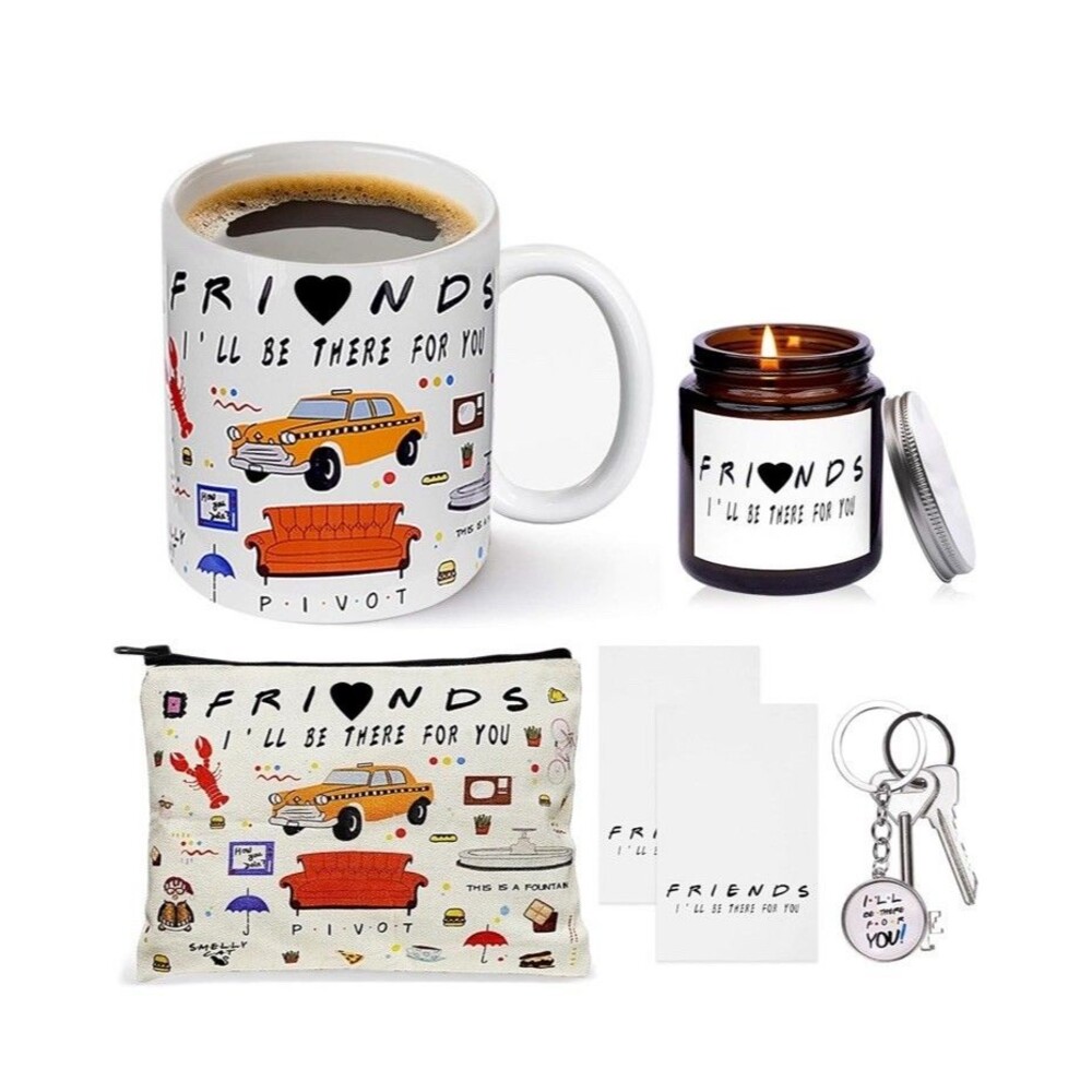 Friends for Women Funny Fan Lover Merchandise TV Show Gifts Set Friendship